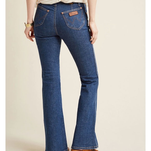 Modcloth Denim - Wrangler x ModCloth | flare finesse jeans 8x34